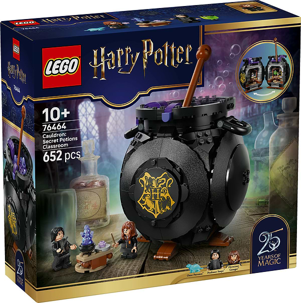 Фото - Конструктор LEGO Harry Potter TM Котёл: Тайный класс зельеварения (76464)