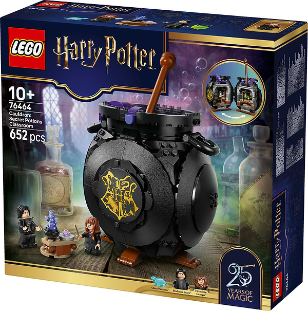 Фото - Конструктор LEGO Harry Potter TM Котёл: Тайный класс зельеварения (76464)