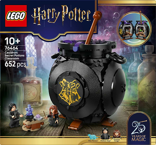 Фото - Конструктор LEGO Harry Potter TM Котёл: Тайный класс зельеварения (76464)