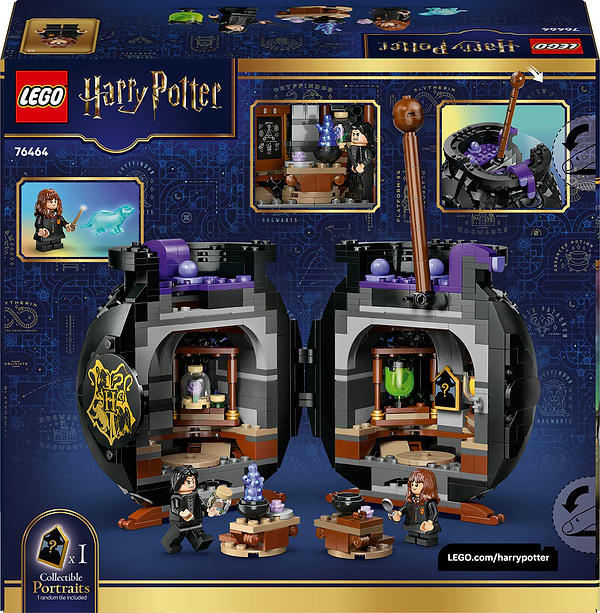 Фото - Конструктор LEGO Harry Potter TM Котёл: Тайный класс зельеварения (76464)