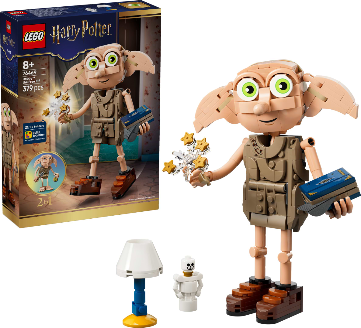Конструктор LEGO  Harry Potter™ Добі, вільний ельф (76469)