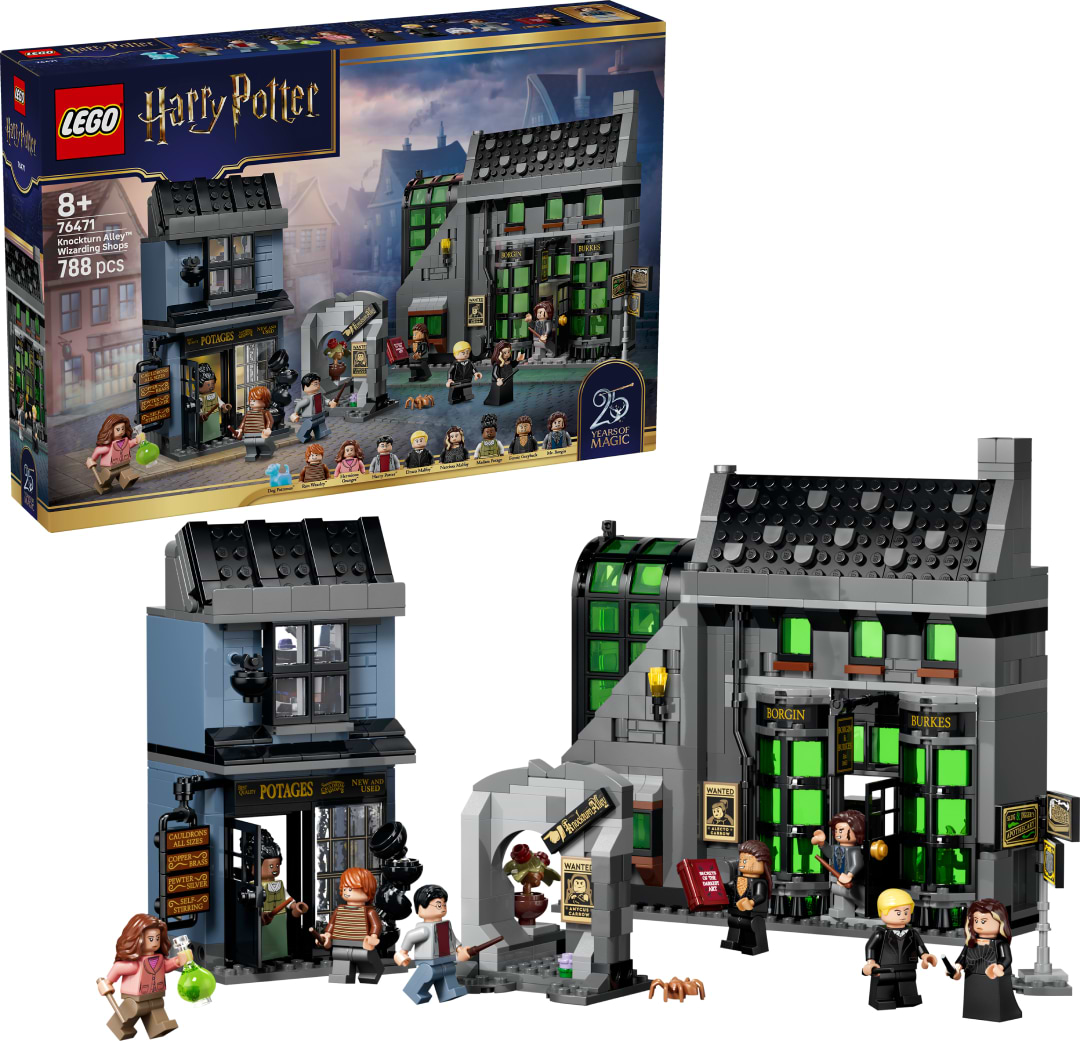 Конструктор LEGO  Harry Potter™ Магазини для чарівників на Алеї Ноктерн (76471)