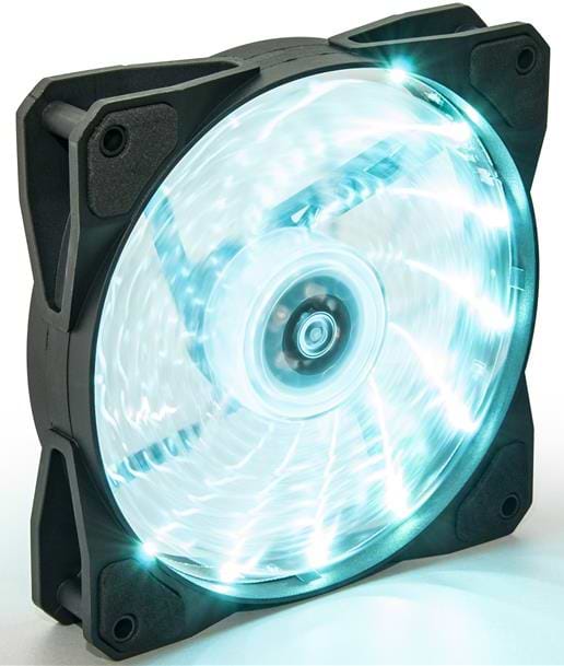 Фото - Корпусний вентилятор Frime Iris LED Fan 15LED Azure (FLF-HB120A15) Фото - Корпусний вентилятор Frime Iris LED Fan 15LED Azure (FLF-HB120A15)