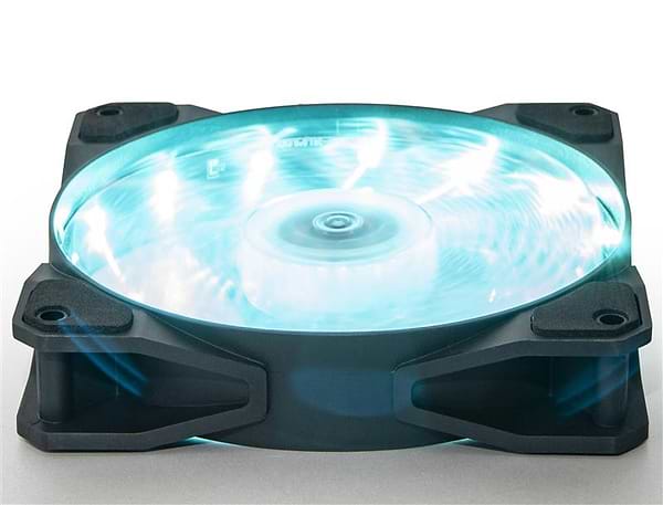 Фото - Корпусний вентилятор Frime Iris LED Fan 15LED Azure (FLF-HB120A15)