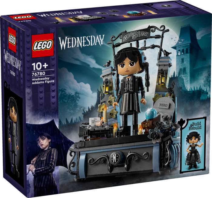 Фото - Конструктор LEGO Wednesday Фигурка Венздей Аддамс (76780)