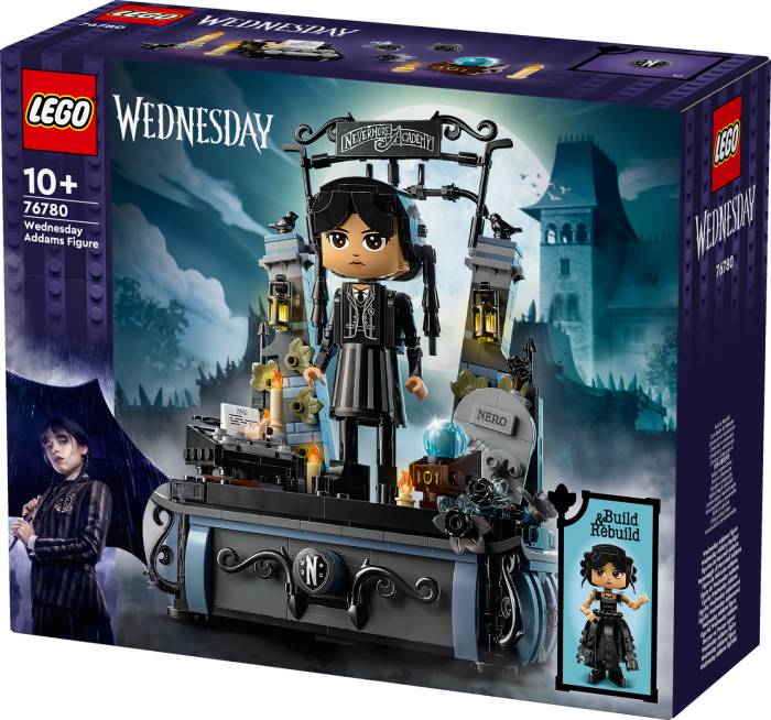 Фото - Конструктор LEGO Wednesday Фигурка Венздей Аддамс (76780)