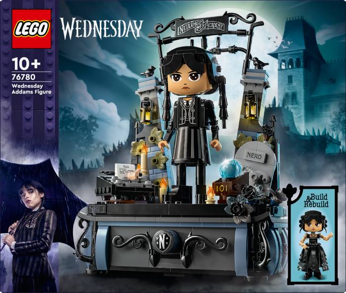 Фото - Конструктор LEGO Wednesday Фигурка Венздей Аддамс (76780)