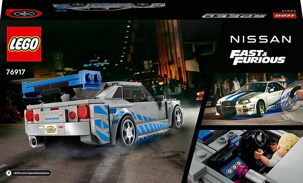 Фото - Конструктор LEGO Speed Champions «Подвійний форсаж» Nissan Skyline GT-R (R34) (76917)