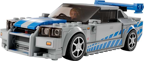 Фото - Конструктор LEGO Speed Champions «Подвійний форсаж» Nissan Skyline GT-R (R34) (76917)