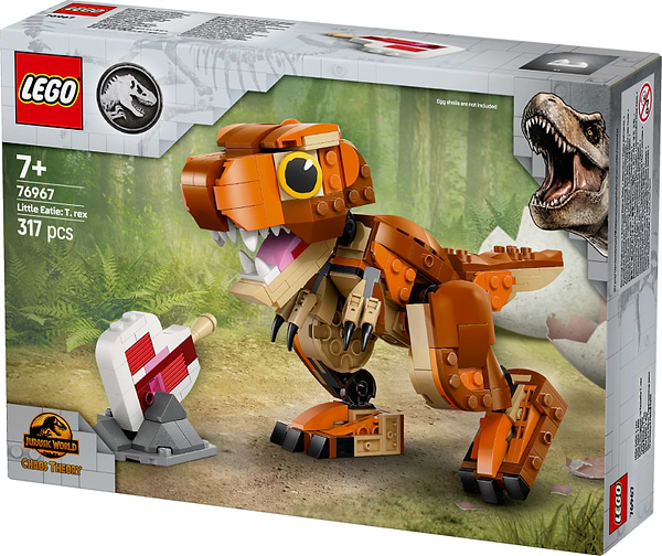 Фото - Конструктор LEGO Jurassic World Little Eatie: тиранозавр (76967)