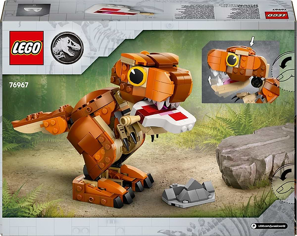 Фото - Конструктор LEGO Jurassic World Little Eatie: тиранозавр (76967)