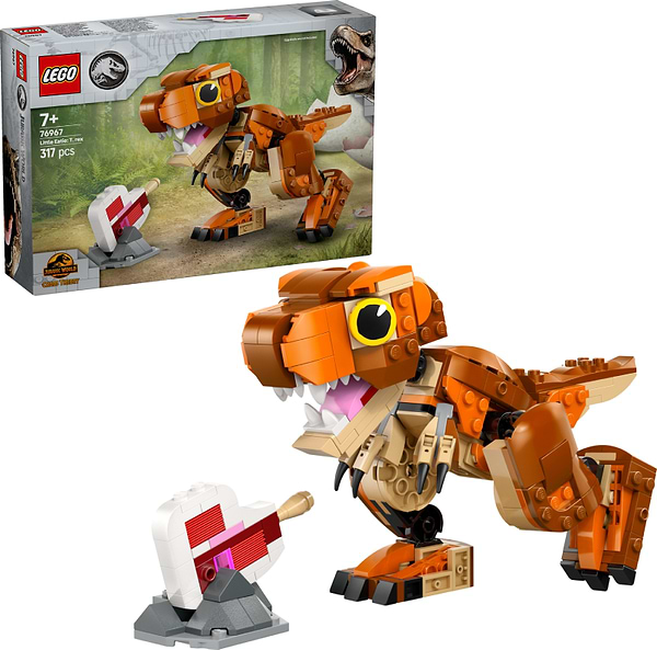 Фото - Конструктор LEGO Jurassic World Little Eatie: тиранозавр (76967)