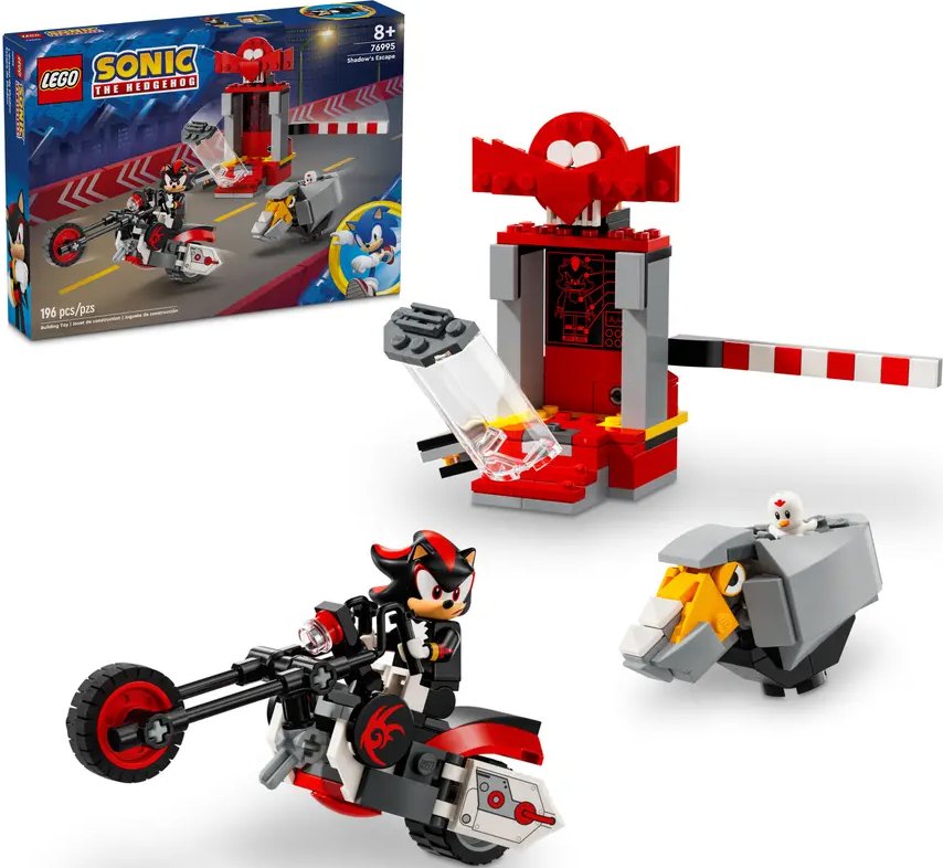 Конструктор LEGO Sonic Їжак Шедоу. Втеча (76995) - Фото 1