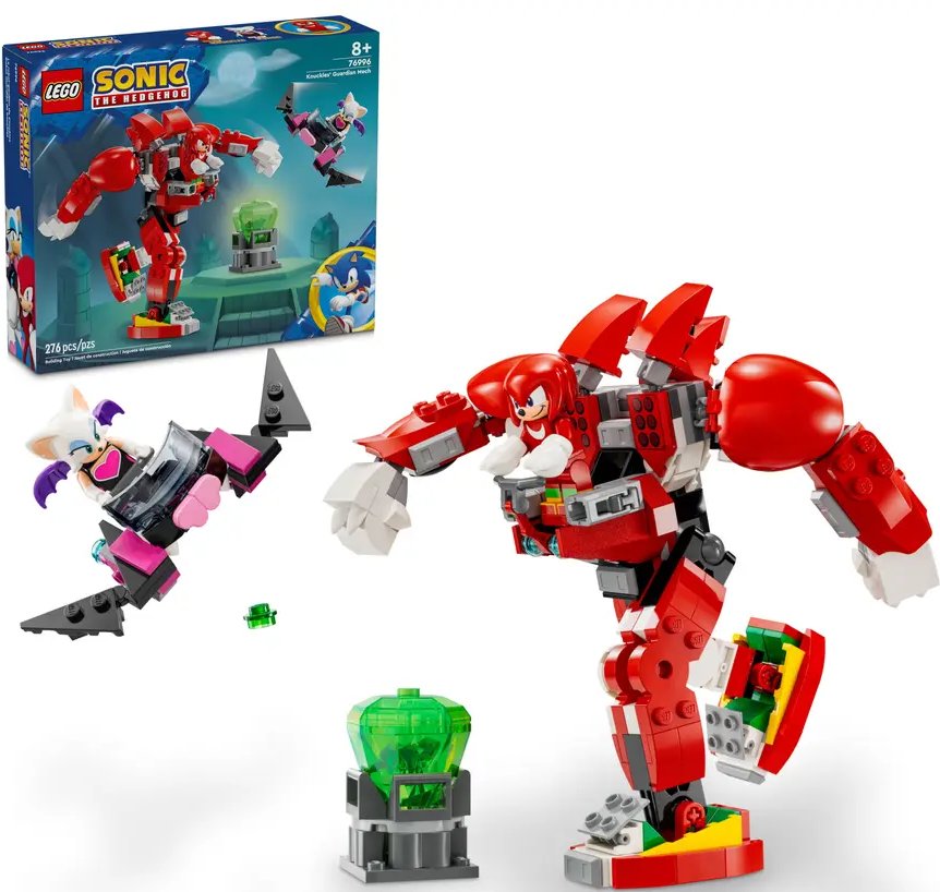 Конструктор LEGO  Sonic Вартовий робот Єхидни Наклз (76996\) - Фото 1