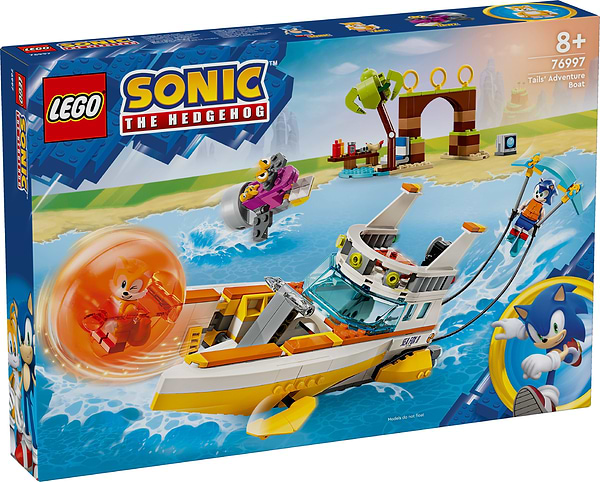 Фото - Конструктор LEGO Sonic the Hedgehog™ Лодка из «Приключений Тейлза» (76997)