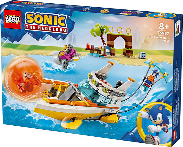 Фото - Конструктор LEGO Sonic the Hedgehog™ Лодка из «Приключений Тейлза» (76997)