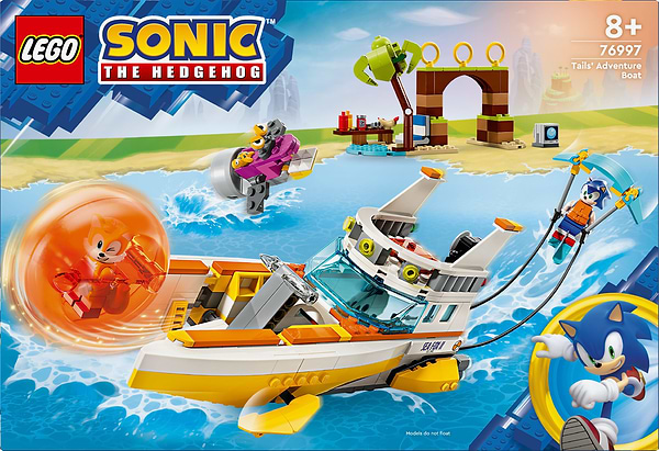 Фото - Конструктор LEGO Sonic the Hedgehog™ Лодка из «Приключений Тейлза» (76997)