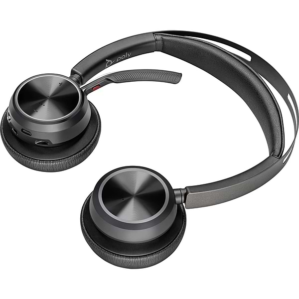 Фото - Гарнітура бездротова Poly On-ear Voyager Focus 2 Black (76U46AA)