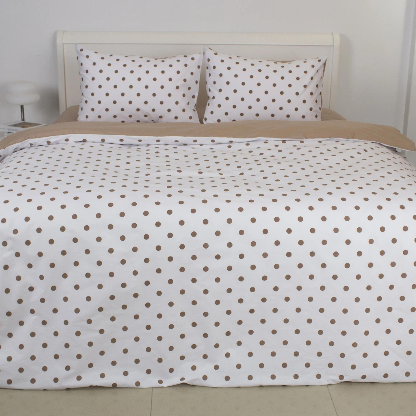 Комплект постельного белья ТЕП двуспальный Chocolate Dots +нав. 70x70 см (2-01691_35233)