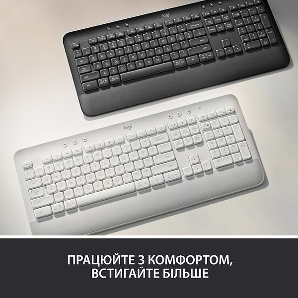 Фото - Клавіатура бездротова Logitech SignatureK650 Graphite (920-010945)