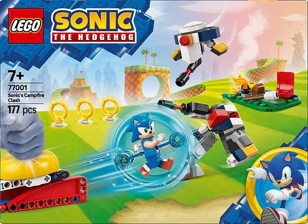 Фото - Конструктор LEGO Sonic Зіткнення Соніка біля багаття (77001)