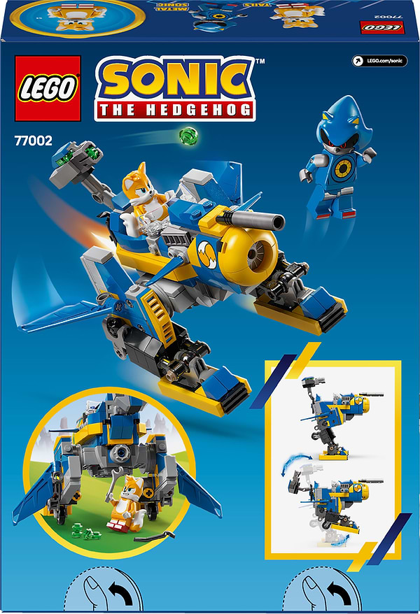 Фото - Конструктор LEGO Sonic Cyclone vs. Metal Sonic (77002)