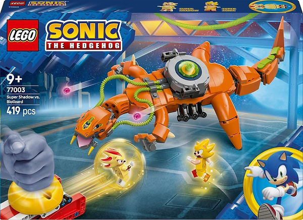 Фото - Конструктор LEGO Sonic Super Shadow vs. Biolizard (77003)
