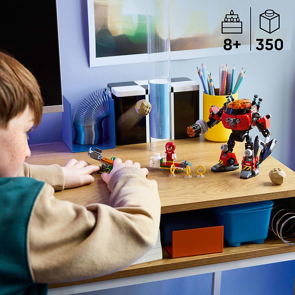 Фото - Конструктор LEGO  Sonic Knuckles против Dr. Eggman Egg Crusher Mech (77005)