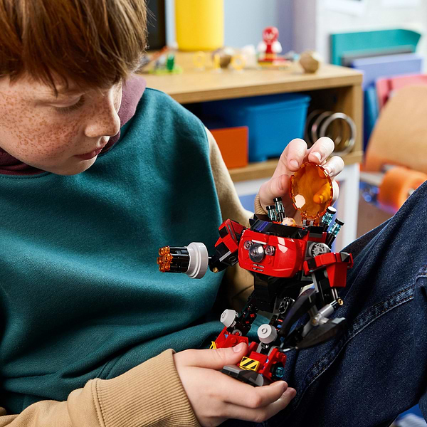 Фото - Конструктор LEGO  Sonic Knuckles против Dr. Eggman Egg Crusher Mech (77005)