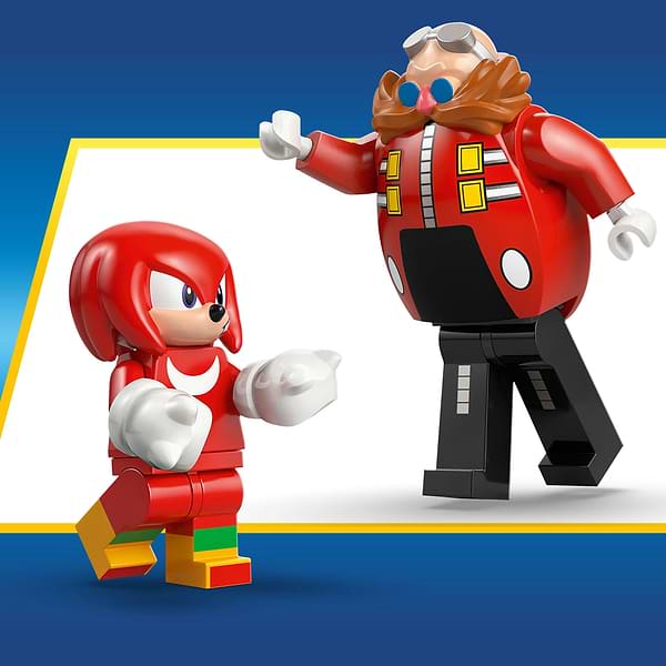 Фото - Конструктор LEGO  Sonic Knuckles против Dr. Eggman Egg Crusher Mech (77005)