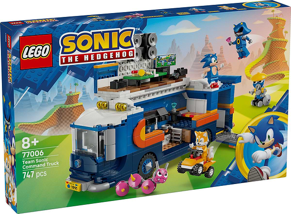 Фото - Конструктор LEGO Sonic the Hedgehog и командный грузовик (77006)