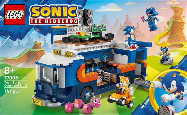 Фото - Конструктор LEGO Sonic the Hedgehog и командный грузовик (77006)