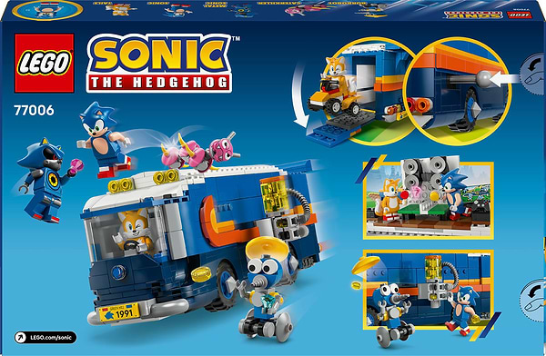 Фото - Конструктор LEGO Sonic the Hedgehog и командный грузовик (77006)