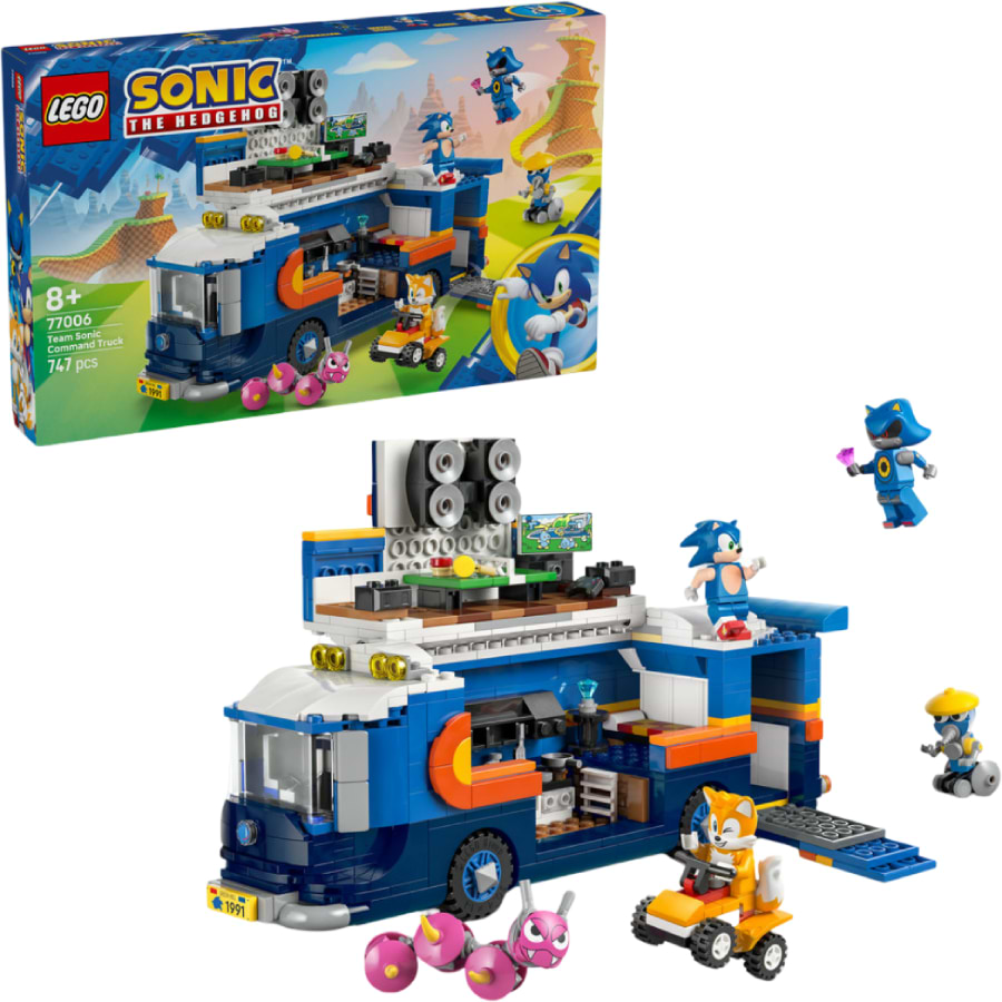 Конструктор LEGO Sonic the Hedgehog та командна вантажівка (77006) - Фото 1