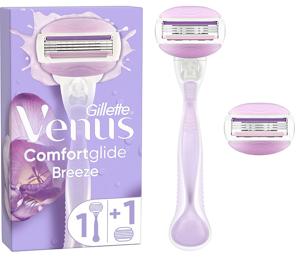 Фото - Станок женский Gillette Venus ComfortGlide Breeze с 2 сменными картриджами (7702018886166)