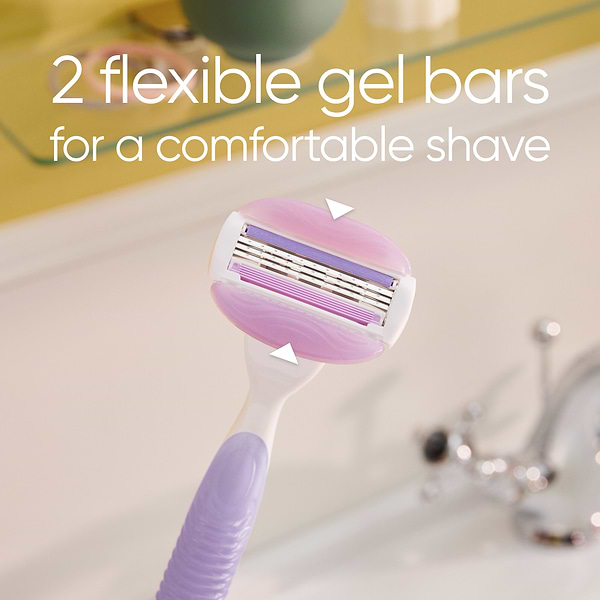 Фото - Станок женский Gillette Venus ComfortGlide Breeze с 2 сменными картриджами (7702018886166)