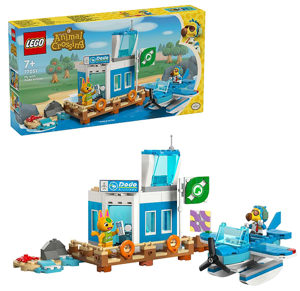 Фото -  LEGO ANIMAL CROSSING™ Літайте з Dodo Airlines (77051)