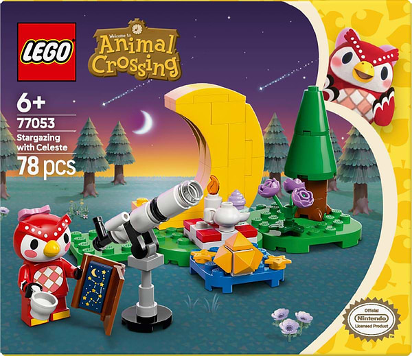 Фото - Конструктор LEGO Animal Crossing Наблюдение за звездами из Celeste (77053)