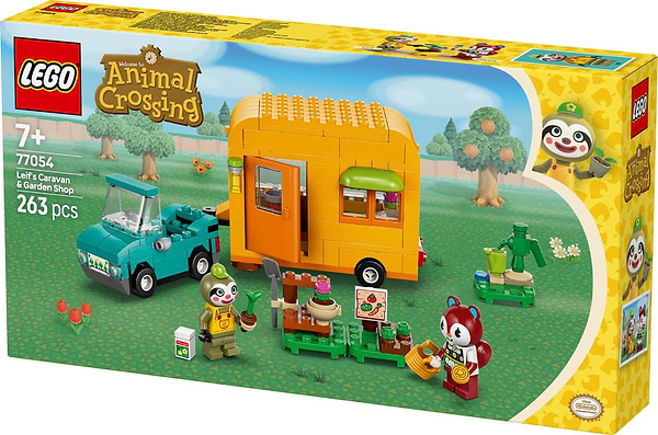 Фото -  LEGO Animal Crossing Садова крамниця і караван, що належать Leif (77054)