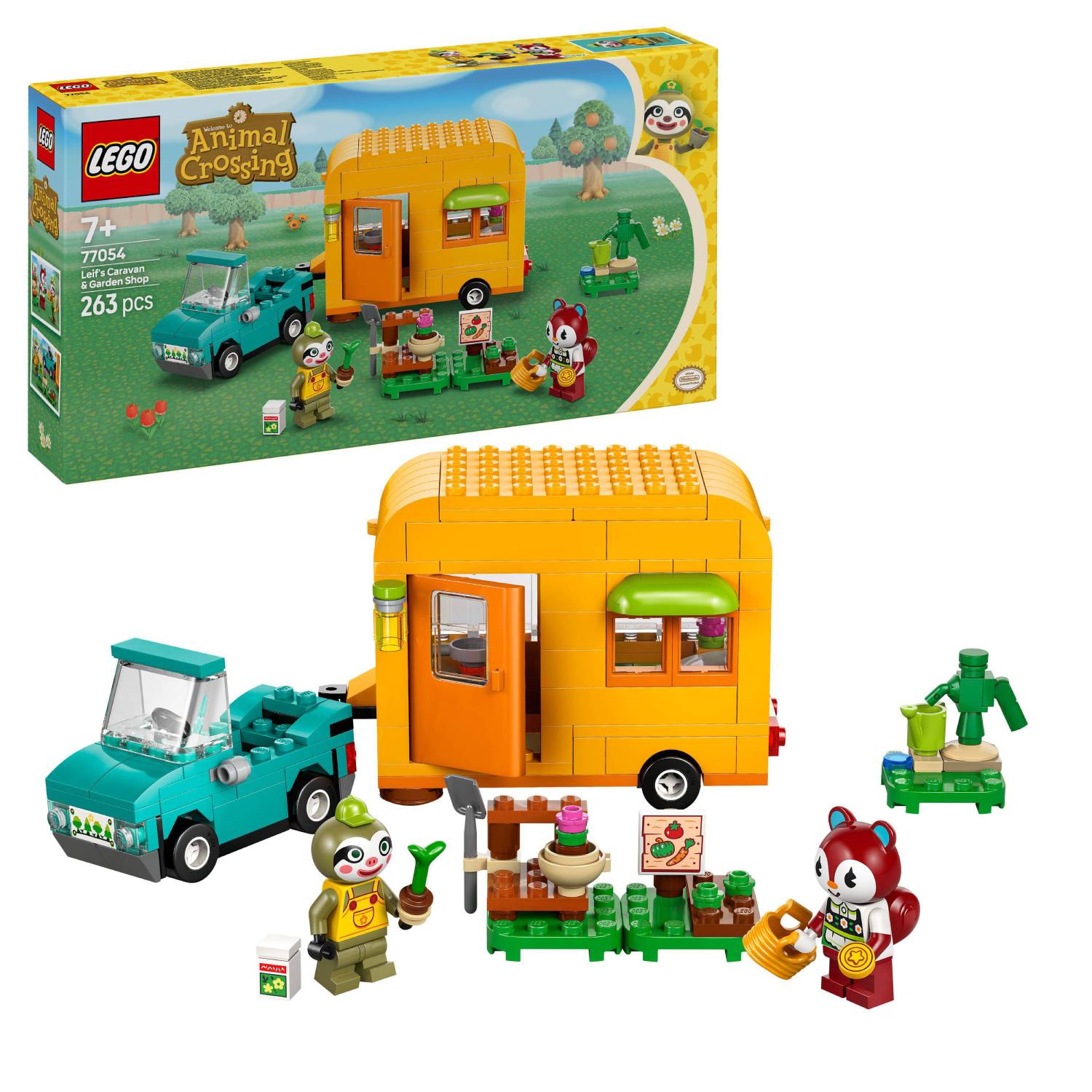  LEGO Animal Crossing Садова крамниця і караван, що належать Leif (77054) - Фото 1