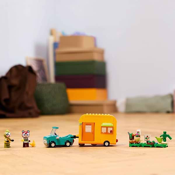 Фото -  LEGO Animal Crossing Садова крамниця і караван, що належать Leif (77054)