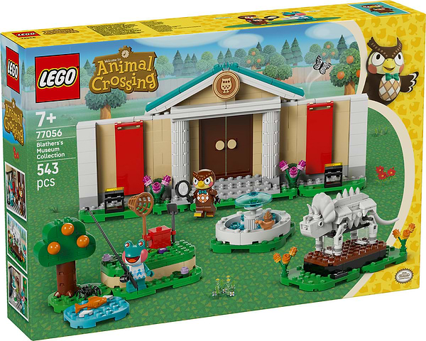 Фото - Конструктор LEGO Animal Crossing Музейна колекція Blathers (77056)