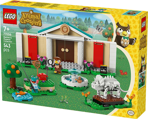 Фото - Конструктор LEGO Animal Crossing Музейна колекція Blathers (77056)