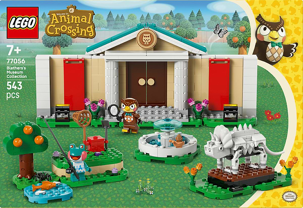 Фото - Конструктор LEGO Animal Crossing Музейна колекція Blathers (77056)