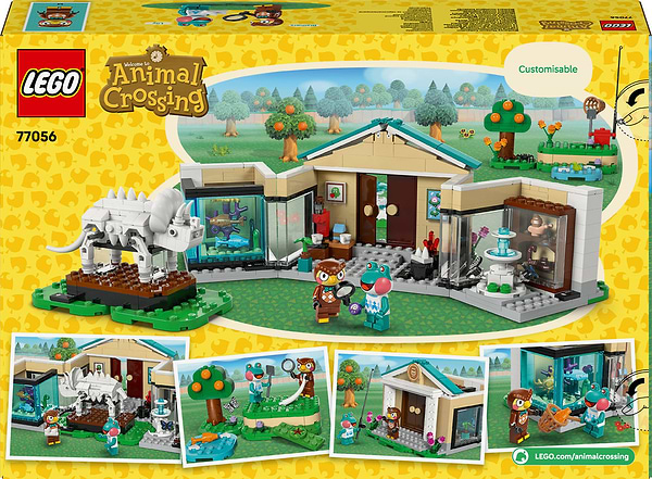 Фото - Конструктор LEGO Animal Crossing Музейна колекція Blathers (77056)
