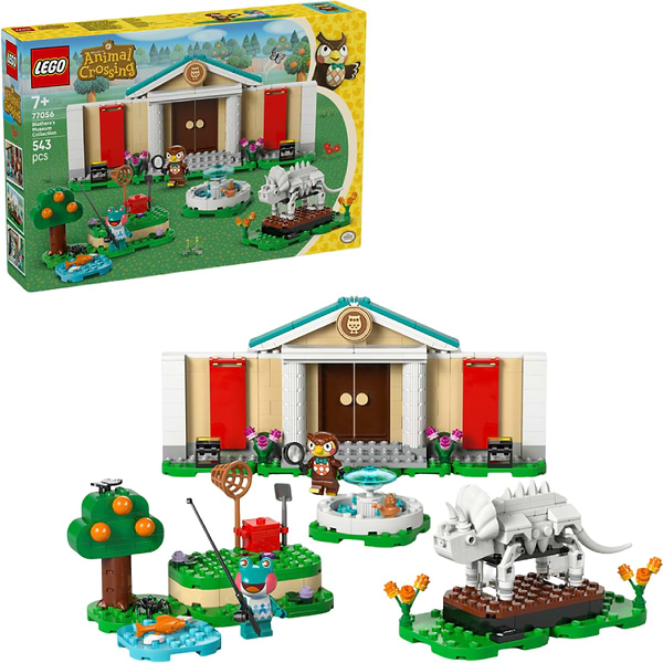 Фото - Конструктор LEGO Animal Crossing Музейна колекція Blathers (77056)