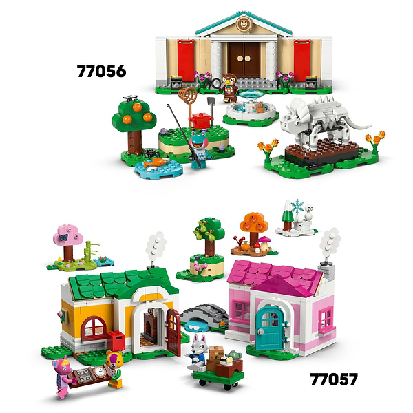 Фото - Конструктор LEGO Animal Crossing Затишний будинок Goldie (77058)