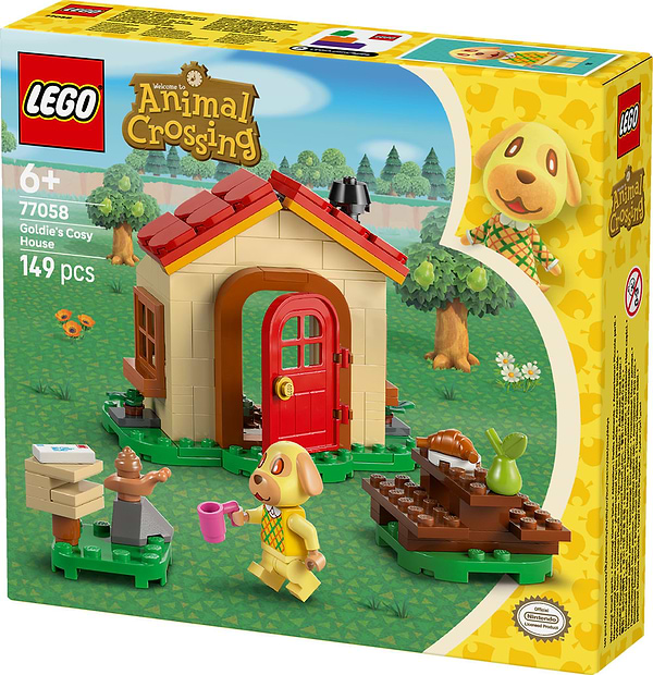 Фото - Конструктор LEGO Animal Crossing Затишний будинок Goldie (77058)
