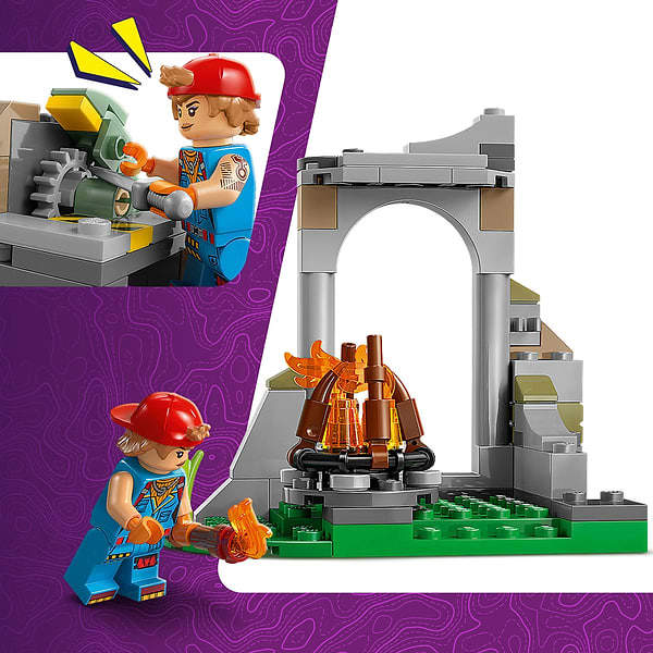 Фото - Конструктор LEGO Fortnite Табір Peely та Sparkplug (77075)