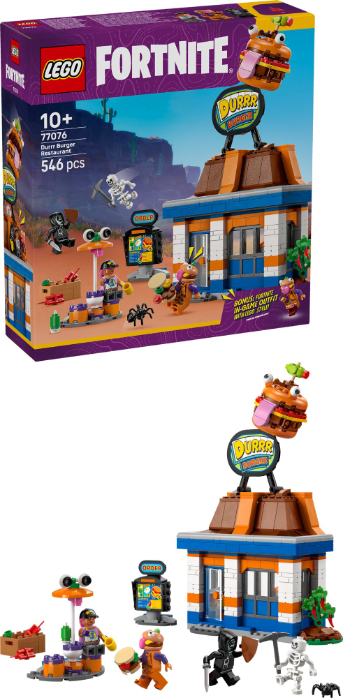 Фото - Конструктор LEGO Fortnite Durrr Burger ресторан (77076)